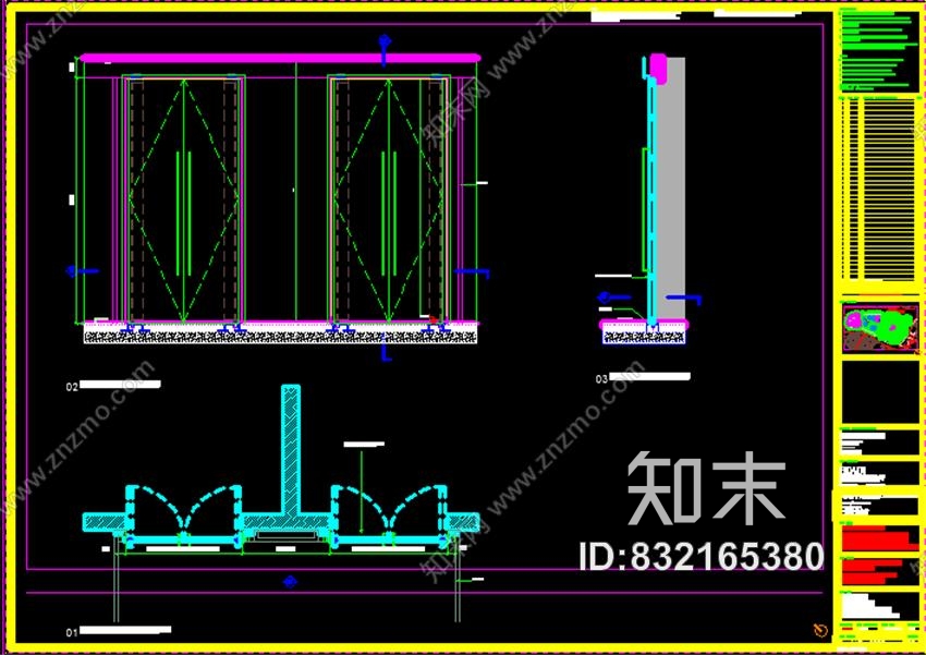 室内设计--上海外滩国际金融服务中心办公区域+公共区域丨CAD施工图+效果图施工图下载【ID:832165380】