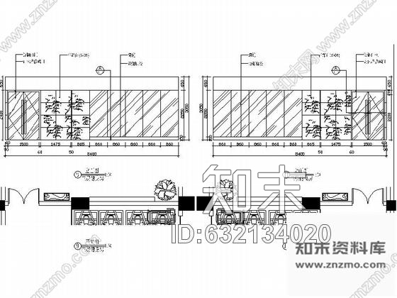 施工图中山现代设计风格多功能健身会所施工图cad施工图下载【ID:632134020】