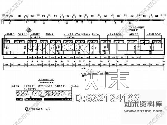 施工图北京阳光童趣幼儿园画廊室内装修CAD施工图含效果图cad施工图下载【ID:632134196】