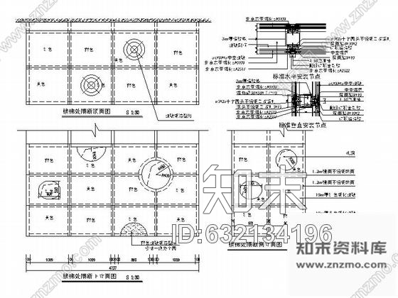 施工图北京阳光童趣幼儿园画廊室内装修CAD施工图含效果图cad施工图下载【ID:632134196】