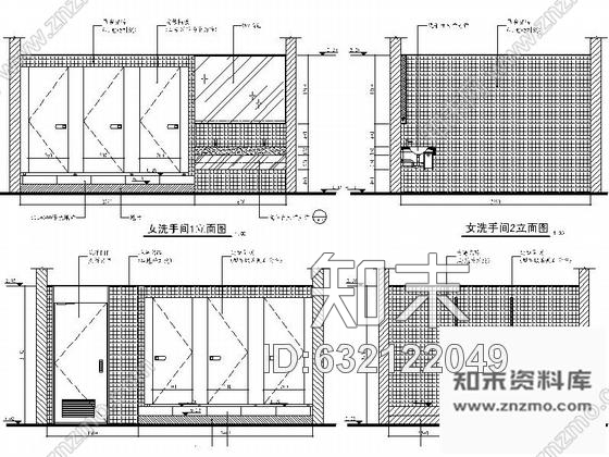 施工图江苏某购物广场星级影院室内装修竣工图cad施工图下载【ID:632122049】