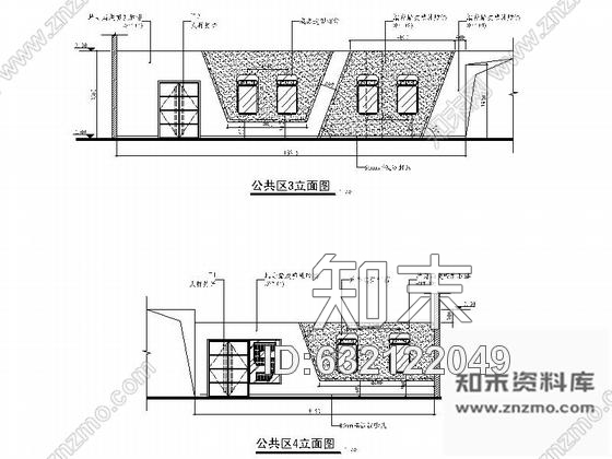 施工图江苏某购物广场星级影院室内装修竣工图cad施工图下载【ID:632122049】