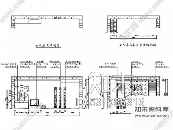 施工图青岛花园小区现代时尚双层别墅装修图cad施工图下载【ID:531986316】