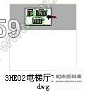 图块/节点国际酒店电梯间立面详图cad施工图下载【ID:832186759】
