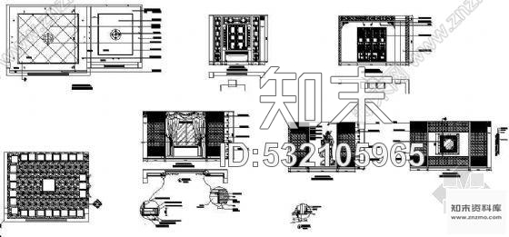 施工图浙江某展览馆装修图施工图下载【ID:532105965】