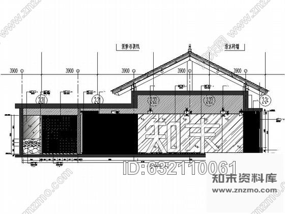 施工图丽江知名工作室设计高档SPA室内设计CAD施工图含效果图、材质图cad施工图下载【ID:632110061】