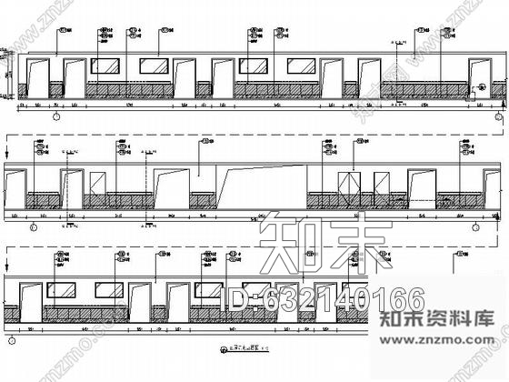 施工图广州综合性园林式现代风格医院住院楼室内装修施工图含水电图cad施工图下载【ID:632140166】