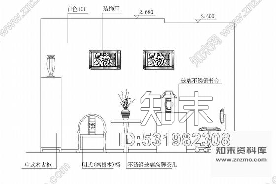 施工图欧式洛可可风格别墅室内装修图含手绘+实景照片cad施工图下载【ID:531982308】