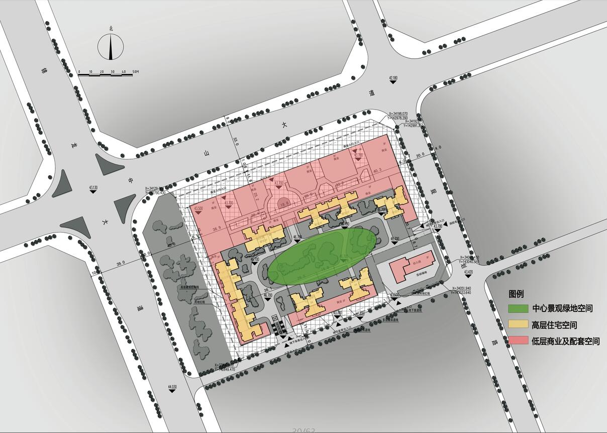 广东现代风格君御国际居住区规划及建筑设计文本