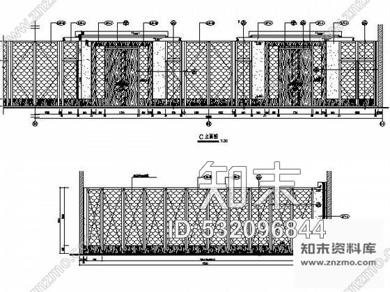 施工图国际会议中心7号会议室施工图cad施工图下载【ID:532096844】