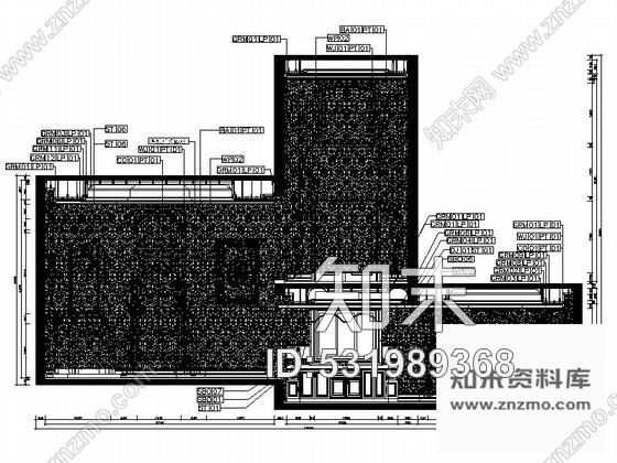 施工图浙江三层双拼别墅室内装修图cad施工图下载【ID:531989368】