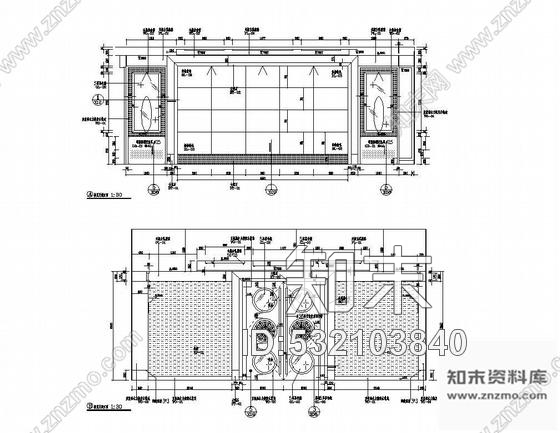 施工图某会议接见厅装饰图cad施工图下载【ID:532103840】