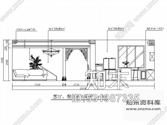 施工图北京海淀区某高端别墅室内装修图cad施工图下载【ID:531987335】