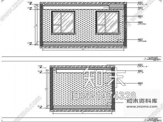 施工图陕西意式风格三层别墅样板间室内装修图含实景cad施工图下载【ID:531974328】