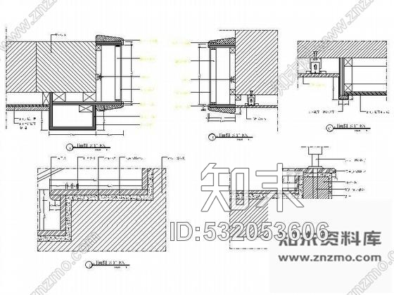 某宾馆大厅设计施工图施工图下载【ID:532053606】