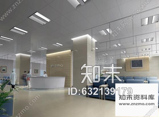 施工图兰州某医院装修施工图(含效果)cad施工图下载【ID:632139179】