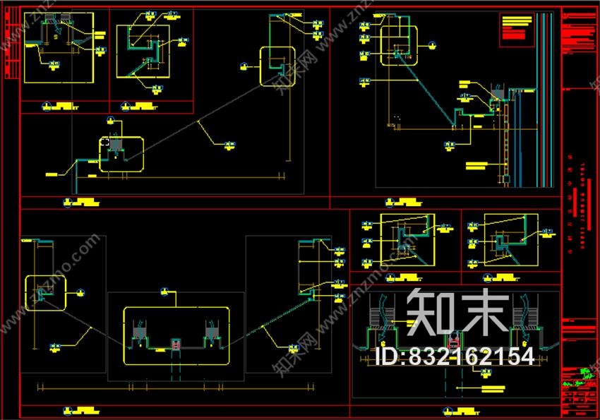 万达设计院合肥万达锦华酒店公共区域+客房区域丨超清效果图+CAD施工图+物料书950M施工图下载【ID:832162154】