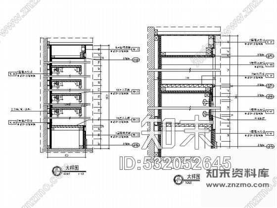 施工图天津豪华酒店套房夫人房装修图cad施工图下载【ID:532052645】