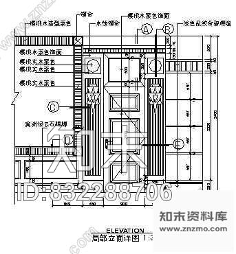 图块/节点大堂空间装修图cad施工图下载【ID:832288706】