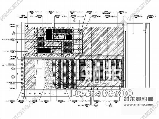 施工图贵州精品LOFT办公样板间室内装饰设计CAD图含效果施工图下载【ID:532085800】