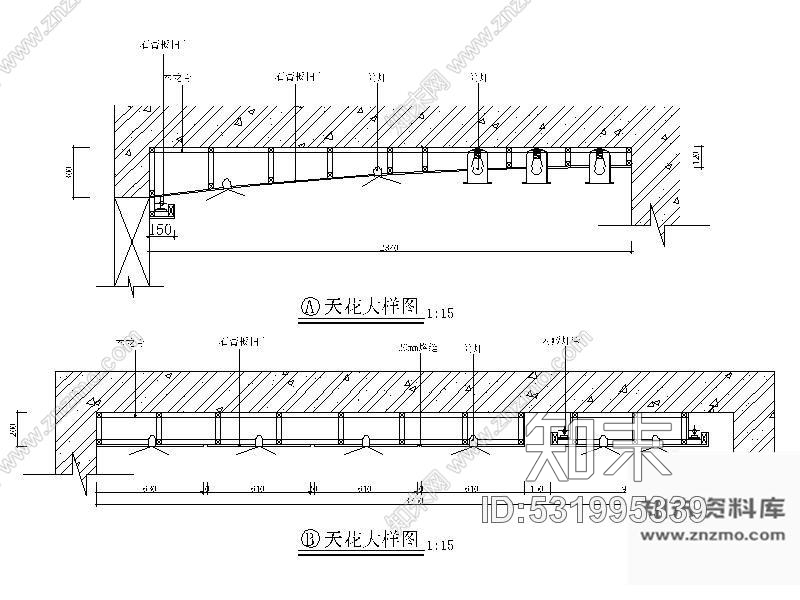 施工图三层别墅空间设计图cad施工图下载【ID:531995339】