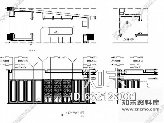 施工图福建某豪华KTV总统包房室内装修施工图cad施工图下载【ID:632126001】