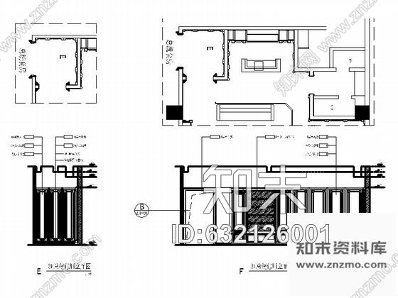 施工图福建某豪华KTV总统包房室内装修施工图cad施工图下载【ID:632126001】