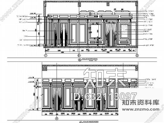 施工图苏州奢华欧式风格商务会所三层健身娱乐区室内装修图含效果cad施工图下载【ID:632113097】