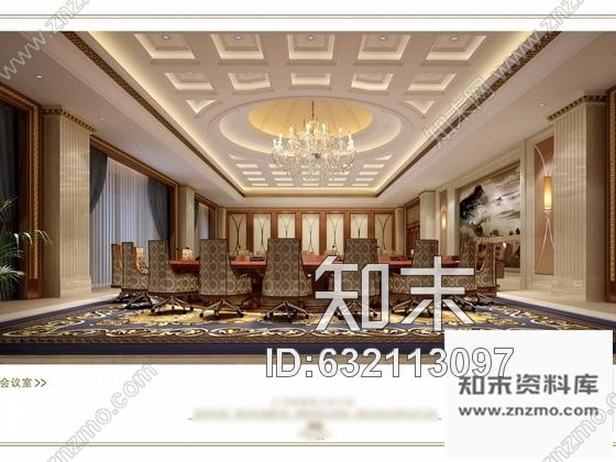 施工图苏州奢华欧式风格商务会所三层健身娱乐区室内装修图含效果cad施工图下载【ID:632113097】