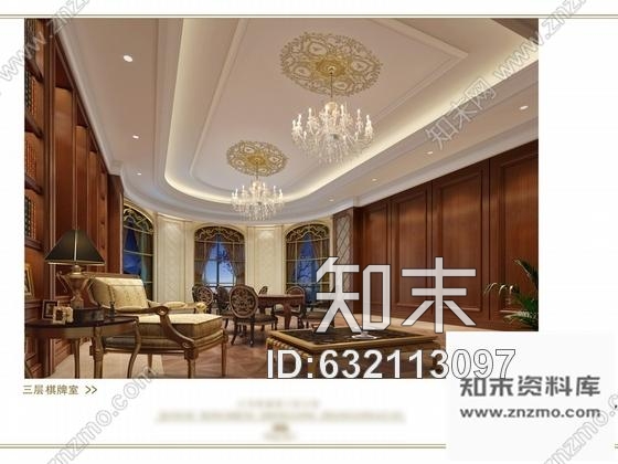 施工图苏州奢华欧式风格商务会所三层健身娱乐区室内装修图含效果cad施工图下载【ID:632113097】