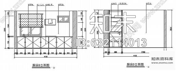 施工图宁波某中式风格瑜伽会所室内装修施工图含效果施工图下载【ID:632114013】