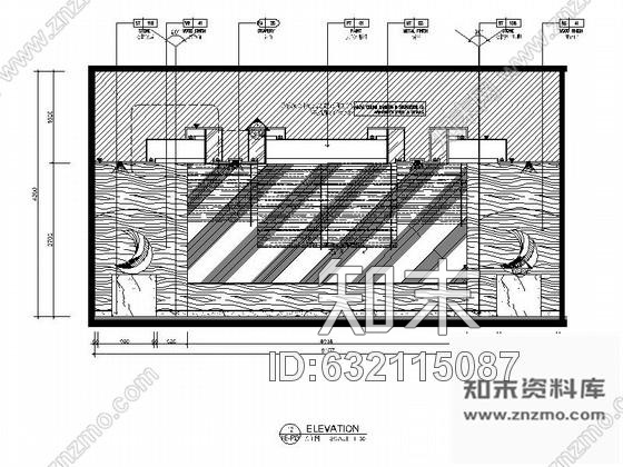 施工图福建海滨地带游艇俱乐部会所日式餐厅装修施工图cad施工图下载【ID:632115087】