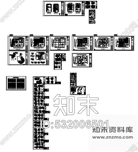 施工图某餐馆全套装饰施工图含效果图cad施工图下载【ID:532006501】