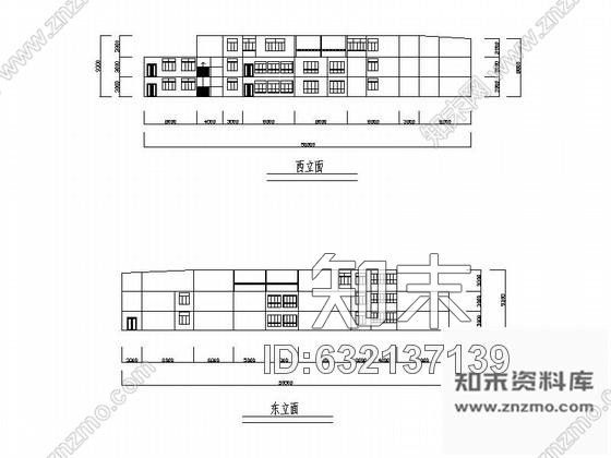 施工图学生作品时尚现代幼儿园室内装修施工图含效果cad施工图下载【ID:632137139】