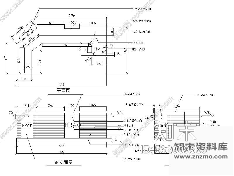 施工图某西餐厅设计装修图cad施工图下载【ID:532009563】