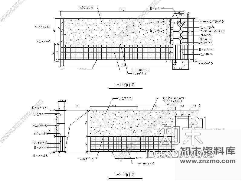 施工图某西餐厅设计装修图cad施工图下载【ID:532009563】