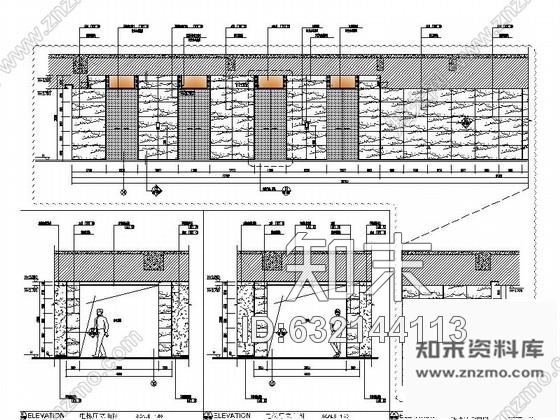 施工图广州CBD商圈某塔楼公共区域18-38层装修图cad施工图下载【ID:632144113】