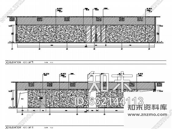 施工图广州CBD商圈某塔楼公共区域18-38层装修图cad施工图下载【ID:632144113】
