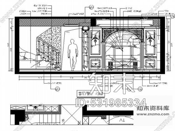 施工图精品双层洋房别墅装修设计CAD施工图含效果cad施工图下载【ID:531985334】