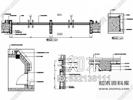 施工图东莞学术交流中心多功能厅装修图cad施工图下载【ID:632138111】