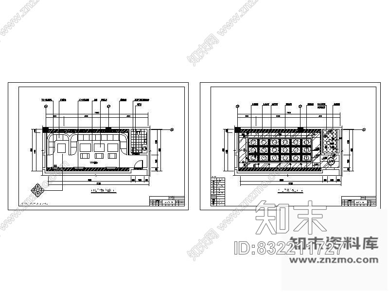 图块/节点夜总会KTV包间平面Ⅱcad施工图下载【ID:832211727】