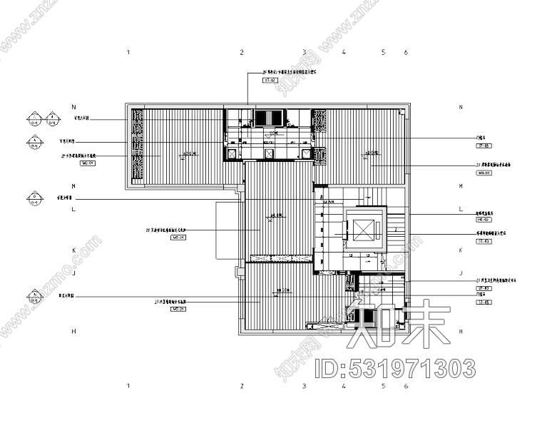 北京鲁能集团优山美地D区40别墅样板间设计施工图附效果图+方案汇报册+物料规范书+机电图纸+设计规范cad施工图下载【ID:531971303】