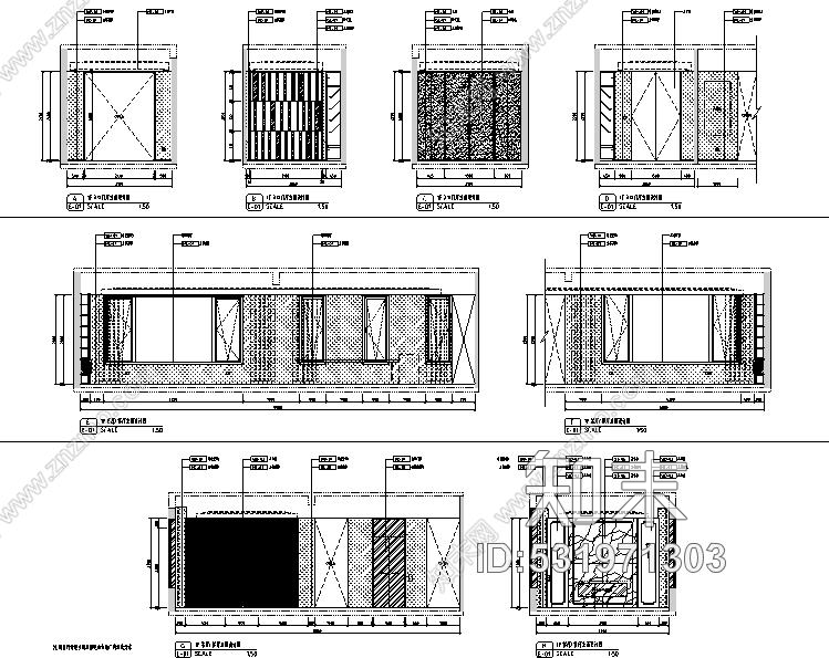 北京鲁能集团优山美地D区40别墅样板间设计施工图附效果图+方案汇报册+物料规范书+机电图纸+设计规范cad施工图下载【ID:531971303】