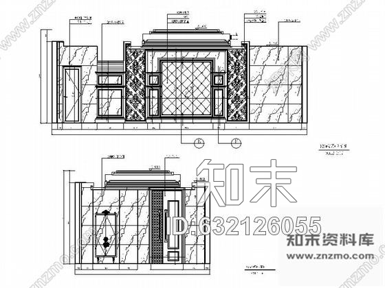 施工图北京时尚豪华KTV包厢装修施工图cad施工图下载【ID:632126055】