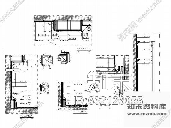 施工图北京时尚豪华KTV包厢装修施工图cad施工图下载【ID:632126055】