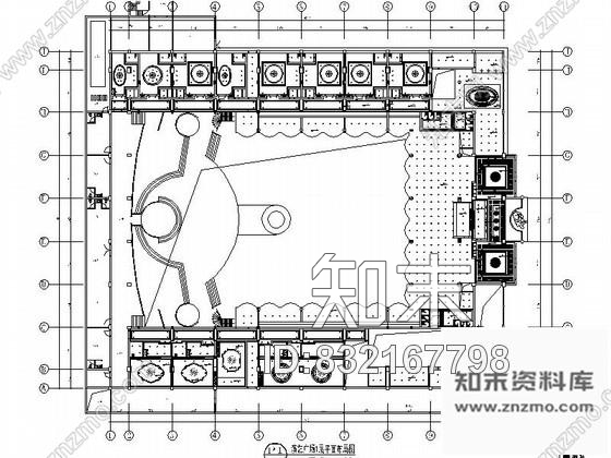 图块/节点安徽某演艺吧演艺厅平面图施工图下载【ID:832167798】
