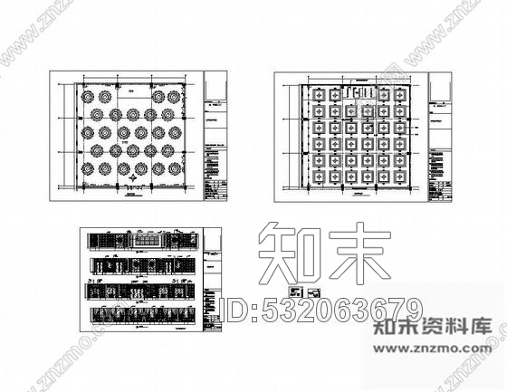 某国际大宴会厅装修图cad施工图下载【ID:532063679】