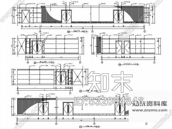 施工图江苏工业园区中外合资企业办公楼室内设计施工图施工图下载【ID:532084846】