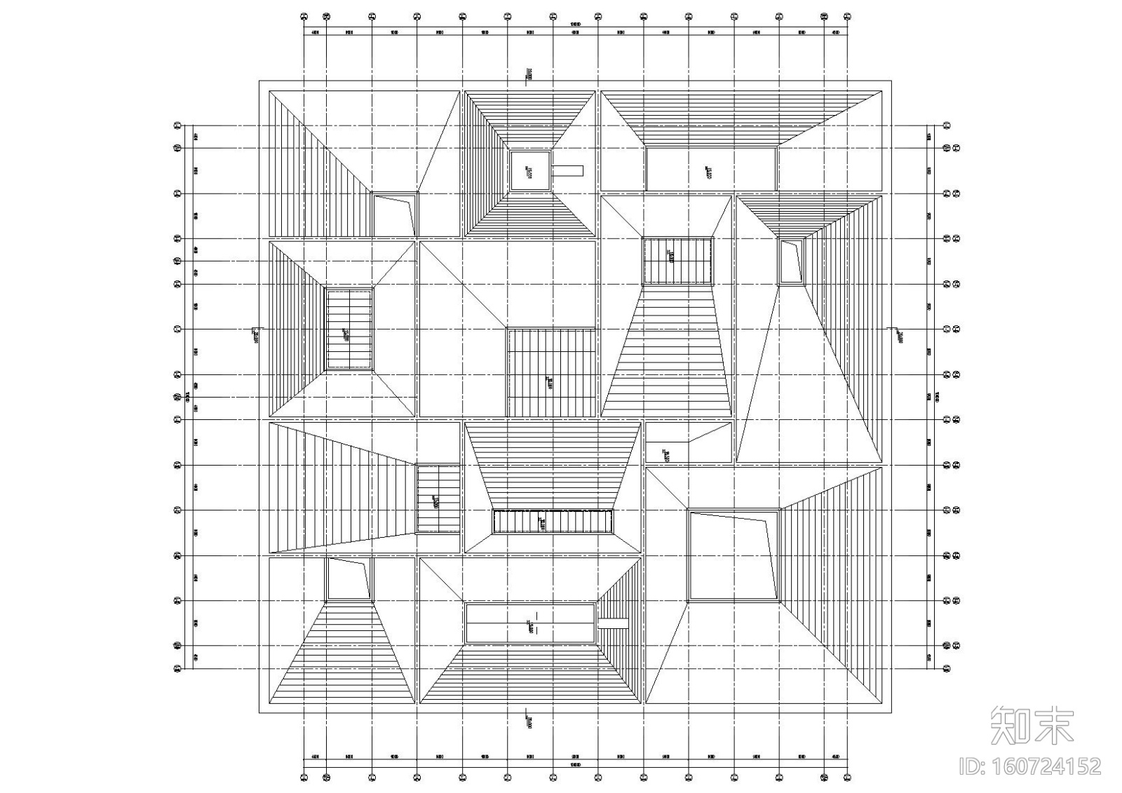[河南]洛阳博物馆新馆建筑施工图 效果图施工图下载