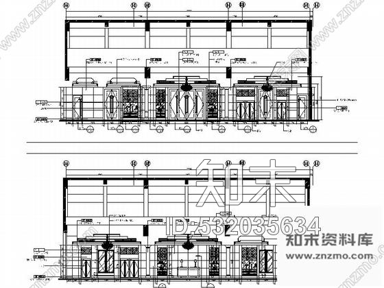 施工图广东五星级酒店贵宾房室内装修CAD竣工图施工图下载【ID:532035634】